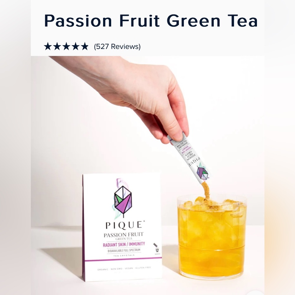 Pique Tea set with rechargeable frother and beaker!